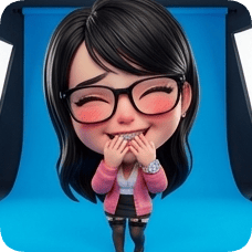 Imagem dividida de photo-to-glossy-3d-cartoon-expression-grid diamond_caricature_3d da geração c0b3d0...46de