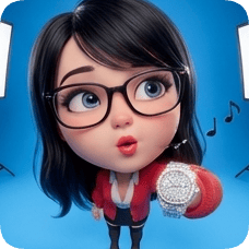 Imagem dividida de photo-to-glossy-3d-cartoon-expression-grid diamond_caricature_3d da geração 1882a7...e146