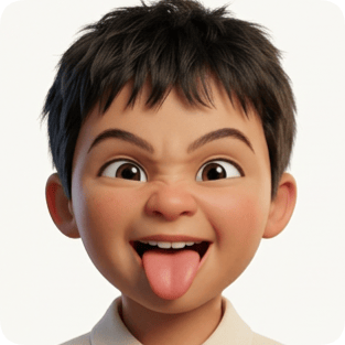 Imagem dividida de ai-avatar-generator pixar da geração c6ceba...480c