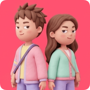 Imagem dividida de custom cm_pastel-clay-couple da geração 74067e...4492