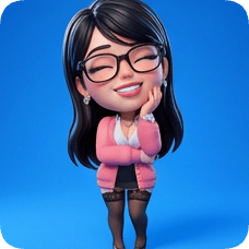 Imagem dividida de photo-to-glossy-3d-cartoon-expression-grid diamond_caricature_3d da geração 8c1818...be53