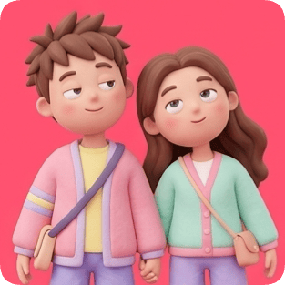 Imagem dividida de custom cm_pastel-clay-couple da geração 74067e...4492