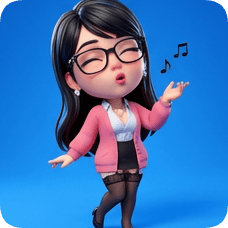 Imagem dividida de photo-to-glossy-3d-cartoon-expression-grid diamond_caricature_3d da geração 8c1818...be53