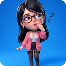 Imagem dividida de photo-to-glossy-3d-cartoon-expression-grid diamond_caricature_3d da geração 8c1818...be53