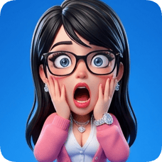 Imagem dividida de photo-to-glossy-3d-cartoon-expression-grid diamond_caricature_3d da geração 8c1818...be53